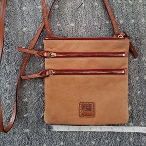 Vintage Dooney & Burke suede crossbody